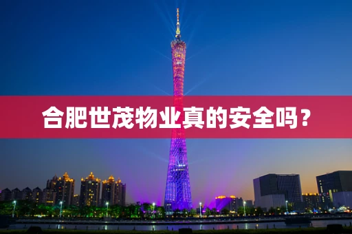 合肥世茂物业真的安全吗？