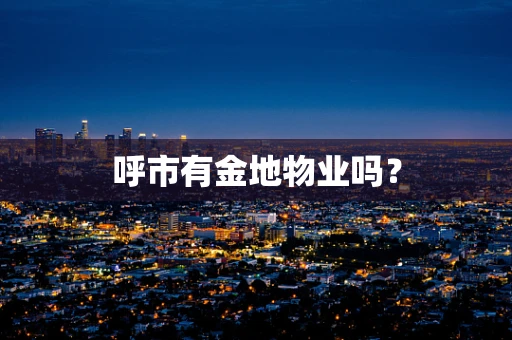 呼市有金地物业吗？