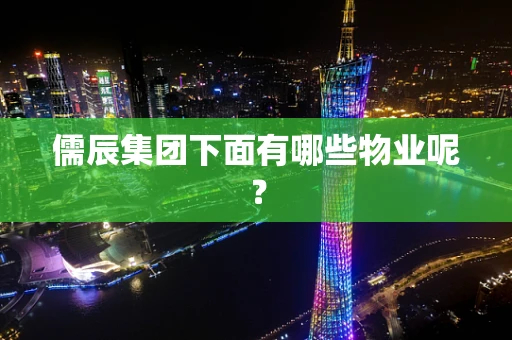 儒辰集团下面有哪些物业呢？