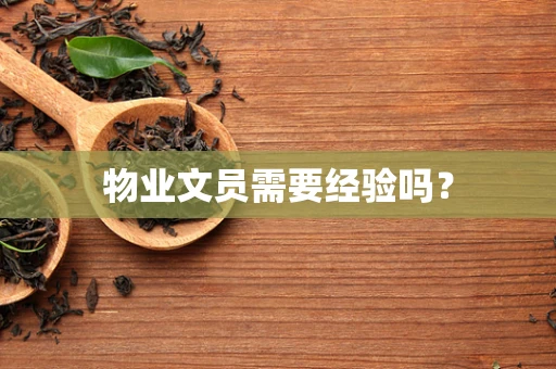 物业文员需要经验吗？