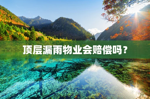 顶层漏雨物业会赔偿吗？