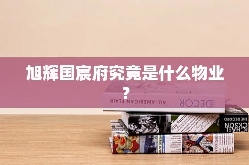 旭辉国宸府究竟是什么物业？