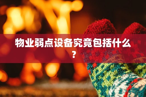 物业弱点设备究竟包括什么？