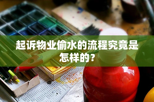 起诉物业偷水的流程究竟是怎样的？