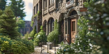 房本为什么通过物业发放？