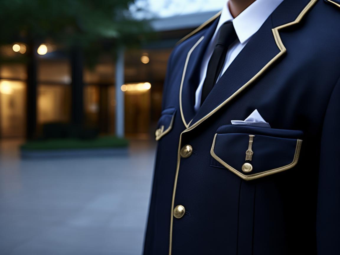 新光物业保安究竟穿什么衣服？