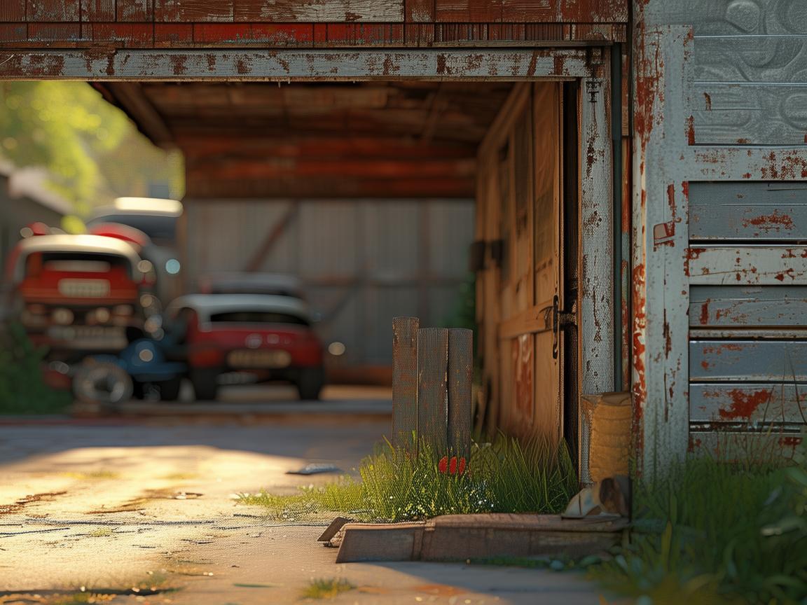 车库门前物业可以画线吗？